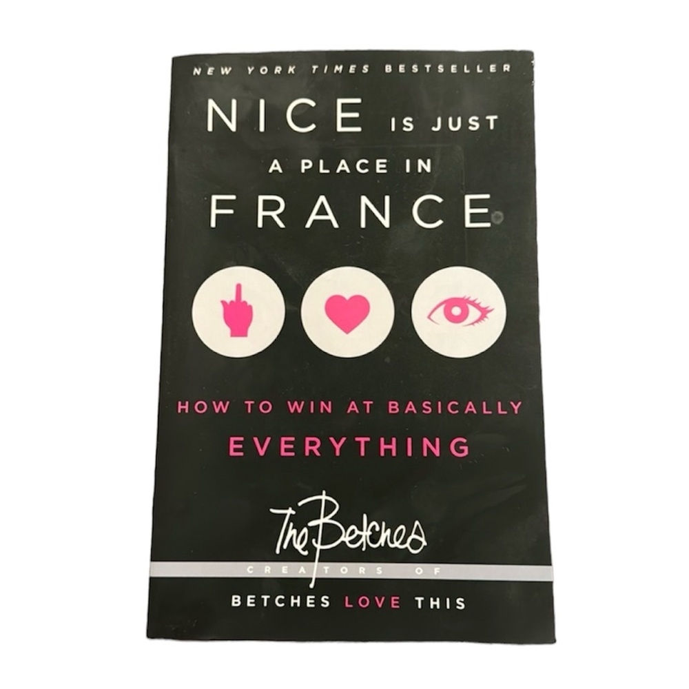 🔴 5/$25 Books 📖 Nice is Just a Place in France by the betches